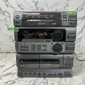 MYM-742 激安 SONY COMPACT DISC DECK RECEIVER HCD-V500 CDデッキ 通電OK 中古現状品