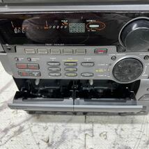 MYM-742 激安 SONY COMPACT DISC DECK RECEIVER HCD-V500 CDデッキ 通電OK 中古現状品_画像4