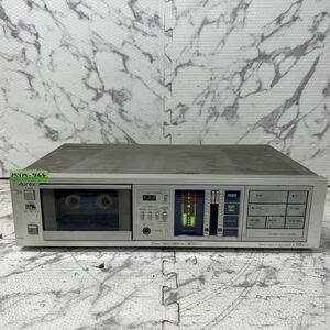 MYM-744 激安 Aurex STEREO CASSETTE DECK PC-G5AD 通電OK カセットデッキ 中古現状品