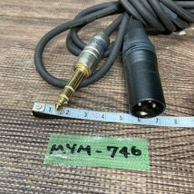 MYM-746 激安 楽器用 シールド ケーブル PROVIDENCE Paired Microphone Cable R303 nc★mxx NEUTRIK 中古 現状品_画像2