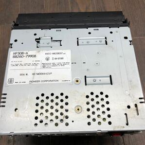 AV3-190 激安 カーナビ NISSAN HP308-A B8260-79908 Pioneer AVIC-HRZ0037 HDDナビ CD DVD 本体のみ 簡易動作確認済 中古現状品の画像8