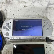 MYG-1330 激安 ゲー厶機 PSP 本体 SONY PSP-1000 PSP-2000 通電、起動OK 5点 まとめ売り ジャンク 同梱不可_画像3