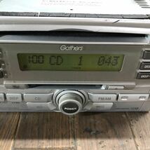 AV3-295 激安 カーステレオ HONDA Gathers Panasonic 08A00-5G0-200 RM-W35SBZB CD MD プレーヤー 本体のみ 簡易動作確認済み 中古現状品_画像2
