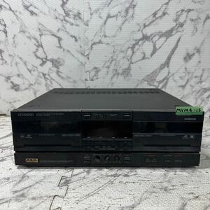 MYM4-15 激安 KENWOOD STEREO DOUBLE AUTO REVERSE CASSETTE DECK X-7E 動作未確認 ジャンク品 ※3回再出品で処分