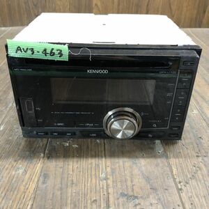 AV3-463 激安 カーステレオ CDプレーヤー KENWOOD DPXU700U 27500115 CD USB AUX FM/AM 通電未確認 ジャンク