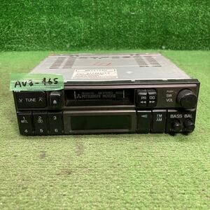 AV3-465 super-discount car stereo MITSUBISHI MR141230 67298315C cassette tape deck electrification not yet verification Junk 