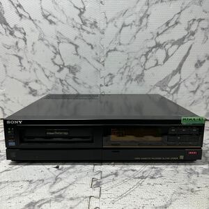 MYM4-61 激安 SONY VIDEO CASSETTE RECORDER SL-F100 カセットデッキ 通電OK 中古現状品 ※3回再出品で処分