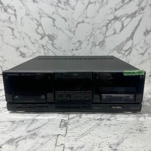 MYM4-103 激安 KENWOOD STEREO DOUBLE AUTO REVERSE CASSETTE DECK X-7J カセットデッキ 動作未確認 中古現状品 ※3回再出品で処分の画像1