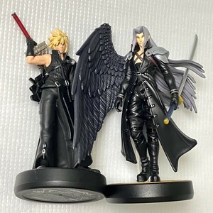 amiibo 2個セット 大乱闘スマッシュブラザーズ シリーズ クラウド セフィロス アミーボ スマブラ FF7