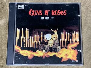 【レア盤】GUN N' ROSES LIVE / USA 1991 LIVE ガンズアンドローゼズ　ライヴ音源　CD オーストラリア製