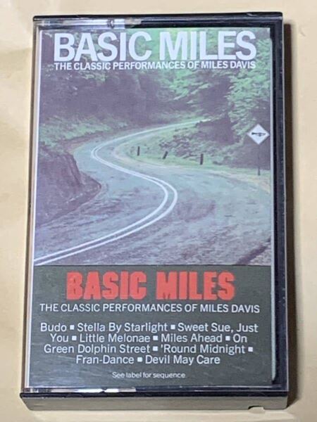 BASIC MILES マイルス・デイビス カセットテープ