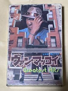  Van * mccoy Greatest Hits VCW-3083 cassette tape VAN McCOY THE HUSTLE etc. 