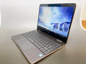 良品！HP Spectre x360 13-ac008TU i7 7500U/メモリ16GB/SSD1TB/13.3 型4Kタッチ液晶/2in1/パフォーマンスモデルタイプ