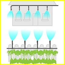 【早期発送！】 25ヶ 花壇 ノズル 15m 水まき ホース アタッチメント 散水 ミスト 付属 シャワー 延長可能_画像6