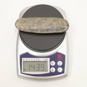 日本 古銭 天保 丁銀 量目143.9gの画像9