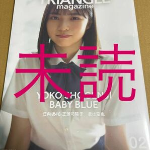 トライアングル TRIANGLE magazine 02 日向坂46 正源司陽子 coverの画像1
