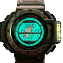 ■稼働品・美品・希少　CASIO カシオ PRO TREK プロトレック PRT-40 BirdLife バードライフ　デジタル　新品電池交換済_画像10