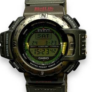 ■稼働品・美品・希少　CASIO カシオ PRO TREK プロトレック PRT-40 BirdLife バードライフ　デジタル　新品電池交換済