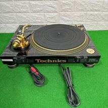 【美品】Technics テクニクス レコードプレーヤー ターンテーブル SL-1200LTD リミテッドエディション 24金メッキ ゴールド 松下電器 限定_画像5