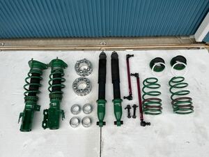 【美品】30プリウス TEIN テイン 車高調 FLEX Z フルタップ サスペンション ZVW30 PHV ZVW35 サス ショック フレックスゼット ワイトレ