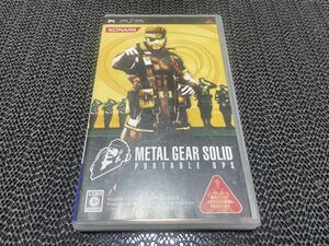 【PSP】 METAL GEAR SOLID PORTABLE OPS R-964