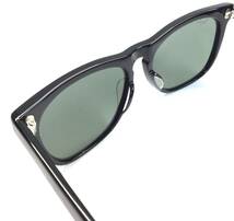 RAYBAN B＆L レイバン ボシュロム ヴィンテージ Traditionals Hudson ハドソン サングラス 眼鏡 フレーム ブラック 黒 54-17 (ma)_画像6