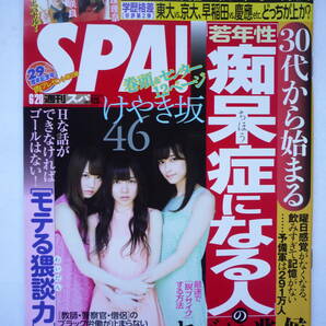 SPA！ ２０１７年６/２０号   けやき坂４６・岸明日香・AKB48の画像1