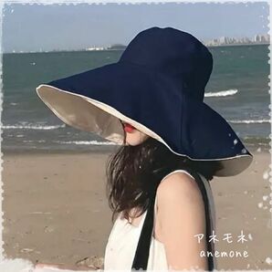 新品 UVカット バケットハット つば広 日よけ帽子 折りたたみ 日焼け対策 紫外線対策 韓国 リバーシブル 母の日 プレゼント 