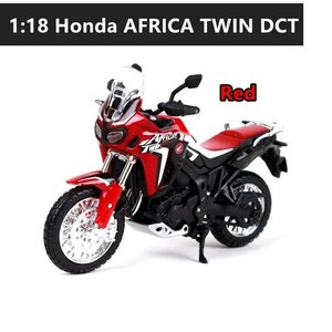 1:18 Honda ホンダ DTC アフリカツイン バイク オートバイ 合金 模型 ミニカー