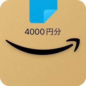 【Amazonギフトコード4000円分】3000円×1000 計4000円分 ギフトコード ギフト券コード通知のみ 迅速