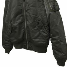 C330 ALPHA INDUSTRIES アルファインダストリーズ MA-1 ジャケット ブルゾン アウター コート ジャンパー リバーシブル 上着 メンズ XL _画像3