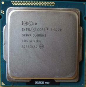 NTEL LGA1155 i7-3770 3.40GHz SR0PK 即決! 45_074