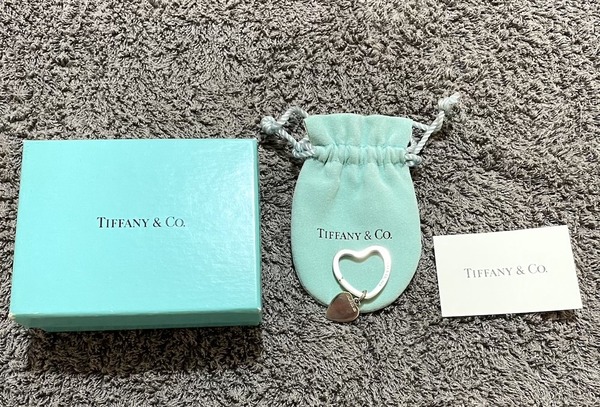 送料無料★TIFFANY&CO. ティファニー シルバー925製 キーホルダー マーカー 正規品★