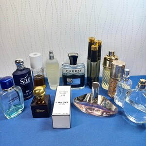 ◆ブランド 香水 大量 まとめて 13点◆120ml～約3kg(箱含む)◆CHANEL◆GIVENCHY◆DIESEL◆ESTEE LAUDER◆NINA RICCI 他◆目減り有り