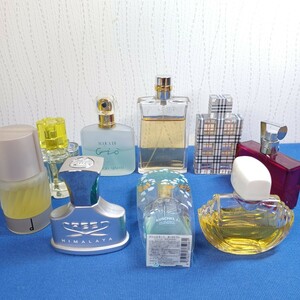 ◆ブランド 香水 まとめて 9点◆100ml～◆CHANEL◆ARMANI◆BURBERRY◆dunhill◆SHISEIDO◆CREED 他◆未使用品～目減り有り/1点空の可能性有