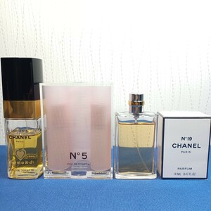 ◆CHANEL シャネル 香水 まとめて◆GARDENIA 100ml◆アリュール 50ml◆NO.5 15ml×②(詰替用)◆NO.19 14ml◆未使用品～目減り有り