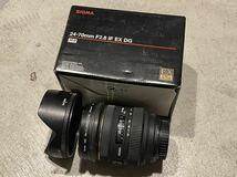 SIGMA シグマ 24-70mm F2.8 IF EX DG HSM (キヤノンEF用) 中古　定価123,800円_画像1