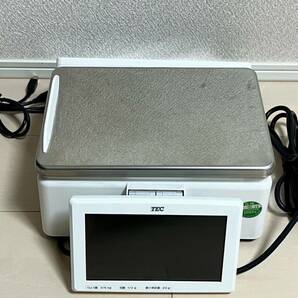 ★動作良品★東芝テック★対面料金はかり★SL-6300-R / プリンタ SL-63P-1-R ★2021年製★の画像4