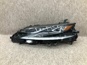 レンズ美品 磨き済み LEXUS レクサス LS VXFA50 55 GVF50 55 前期 純正 左 ヘッドライト LED KOITO 50-165