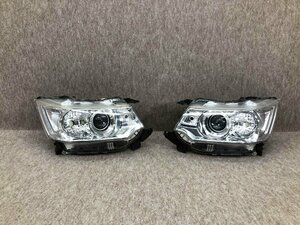 美品 磨き済み スズキ MH34S MH44S ワゴンR スティングレー 後期 純正 HID ヘッドライト ヘッドランプ 左右セット KOITO 100-59271