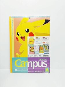 【新品・未開封品】ショウワノート ポケットモンスター ノート キャンパスノートドット入り罫線 A罫 5冊パック