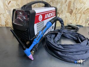 ANDELI 100V/200V 160A TIG溶接機 TIG/アーク溶接/COLD/CLEAN/パルス インバーター直流溶接機 (TIG-250G PRO)