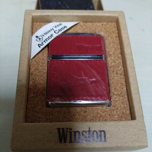 ZIPPO ジッポー Armor JT Winston アーマー 2008年製 赤 RED 未使用