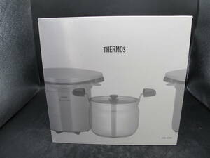 THERMOS サーモス KBK-4500 真空保温調理器 シャトルシェフ 4.5L IH200V モノブラック【新品未使用品】