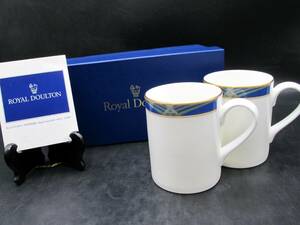 ROYAL DOULTON ロイヤルドルトン REGALIA マグカップ ペアセット