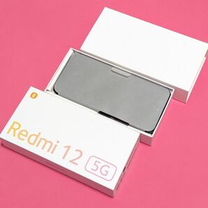 ★新品未使用★ Redmi 12 5G ミッドナイトブラック 黒 au SIMフリー Xiaomi　②