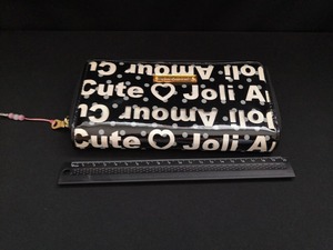 【ジャンク 送料込】長財布 ラウンドファスナー　Joil Amour　◆H0512