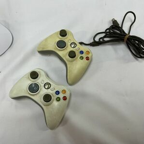 【ジャンク】Xbox 360 CONSOLE本体 コントローラ2コ 他 付属品は画像でご確認ください 元箱入り 動作未確認◆M0662の画像8