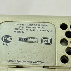 【ジャンク】Xbox 360 CONSOLE本体 コントローラ2コ 他 付属品は画像でご確認ください 元箱入り 動作未確認◆M0662の画像7