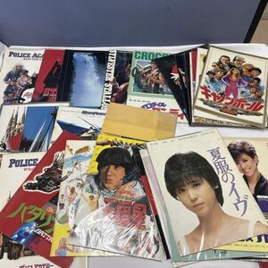 【中古】まとめ売り 当時物 パンフレット 洋画邦画 38冊 ャッキー・チェン スパルタンXな、ポール・ニューマン　ハスラー2ど◆M0649